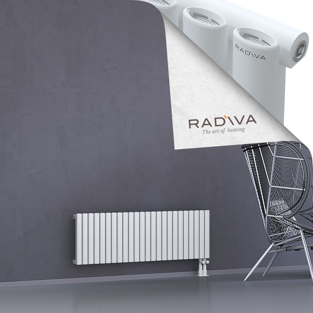 Bia Radiateur En Aluminium 400x1384 Blanc - 3