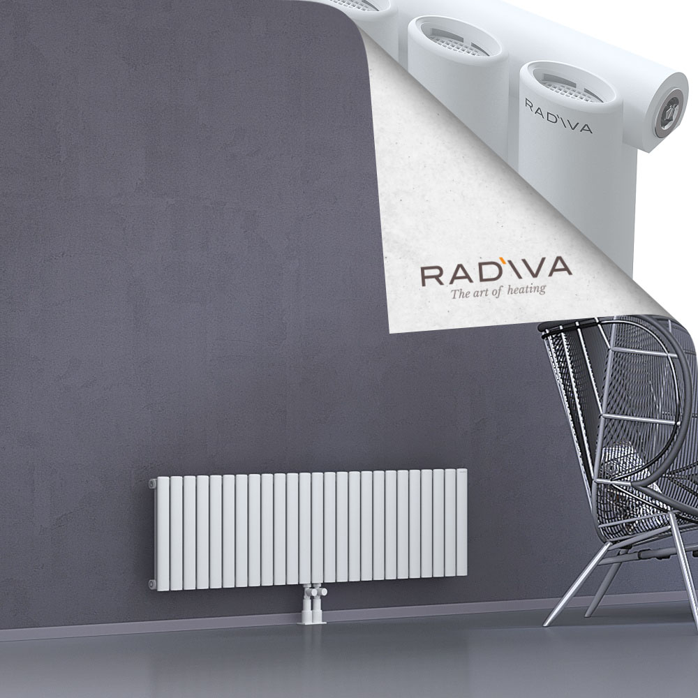 Bia Radiateur En Aluminium 400x1442 Blanc - 2