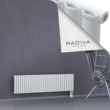 Bia Radiateur En Aluminium 400x1732 Blanc Bas à droite 50mm