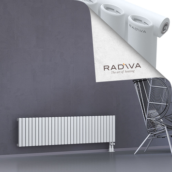 Bia Radiateur En Aluminium 400x1790 Blanc Bas à droite 50mm