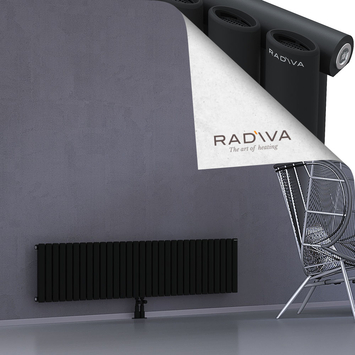 Bia Radiateur En Aluminium 400x1790 Noir Bas Milieu 50mm