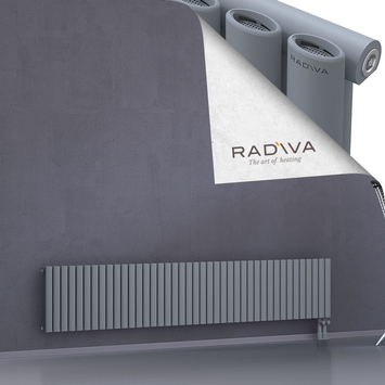 Bia Radiateur En Aluminium 400x2370 Gris Bas à droite 50mm