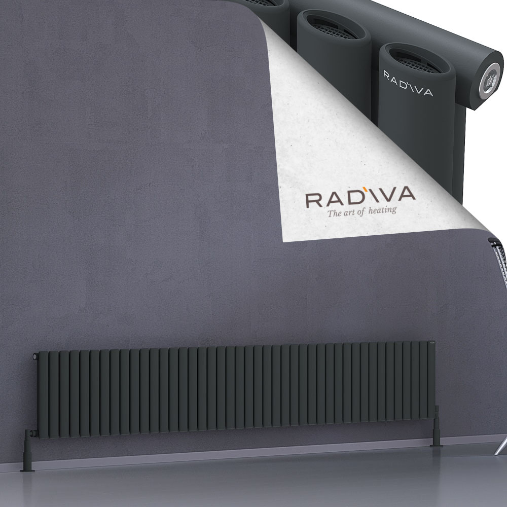 Bia Radiateur En Aluminium 400x2486 Anthracite Foncé - 1