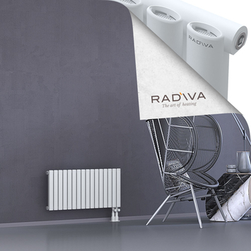 Bia Radiateur En Aluminium 400x920 Blanc Bas à droite 50mm