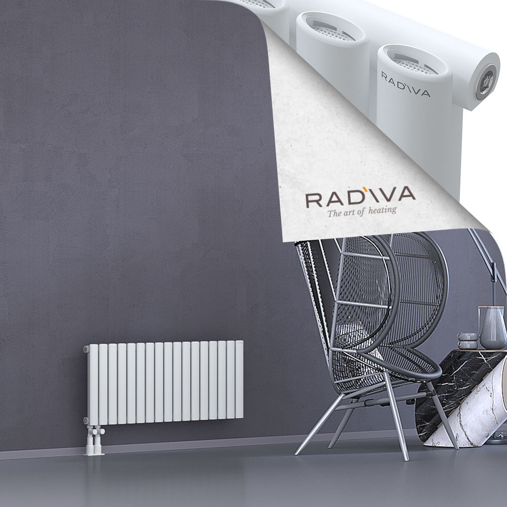 Bia Radiateur En Aluminium 400x978 Blanc - 4