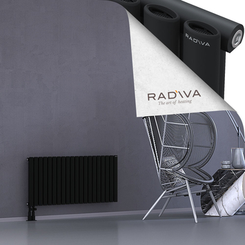Bia Radiateur En Aluminium 500x1152 Noir Bas à gauche 50mm