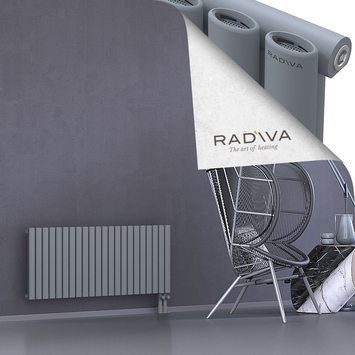 Bia Radiateur En Aluminium 500x1268 Gris Bas à droite 50mm