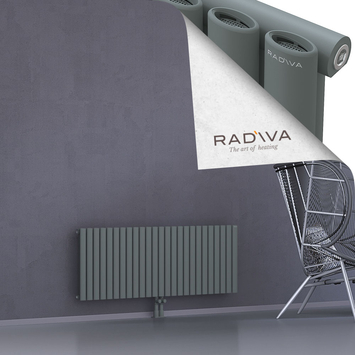 Bia Radiateur En Aluminium 500x1442 Anthracite Bas Milieu 50mm