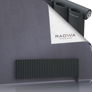 Bia Radiateur En Aluminium 500x2196 Anthracite Foncé Bas à droite 50mm