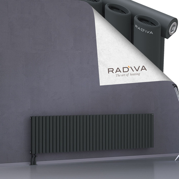 Bia Radiateur En Aluminium 500x2196 Anthracite Foncé Bas à gauche 50mm