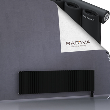 Bia Radiateur En Aluminium 500x2196 Noir Bas à droite 50mm