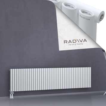 Bia Radiateur En Aluminium 500x2428 Blanc Bas à gauche 50mm