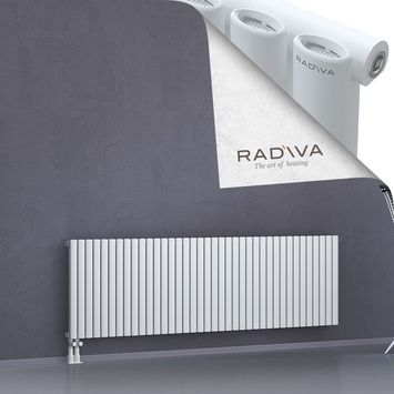 Bia Radiateur En Aluminium 600x2196 Blanc Bas à gauche 50mm