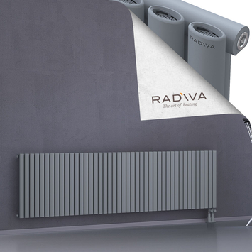 Bia Radiateur En Aluminium 600x2486 Gris Bas à droite 50mm