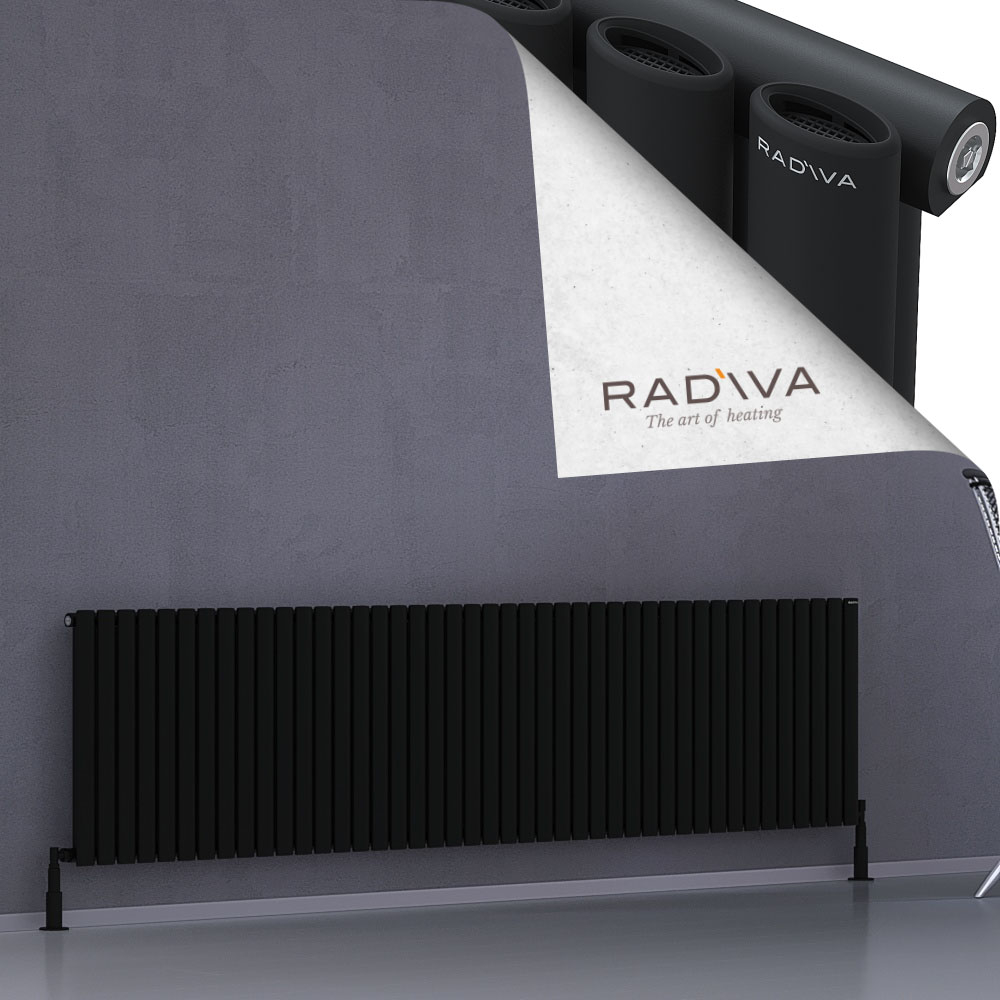 Bia Radiateur En Aluminium 600x2486 Noir - 1
