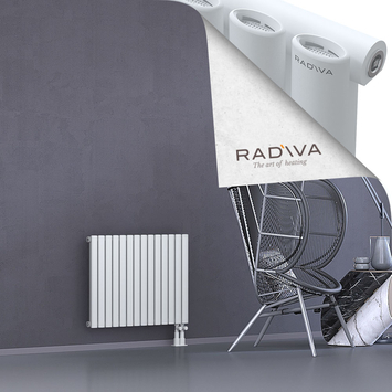 Bia Radiateur En Aluminium 600x804 Blanc Bas à droite 50mm