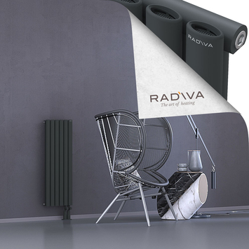 Bia Radiateur En Aluminium 900x340 Anthracite Foncé Bas à droite 50mm