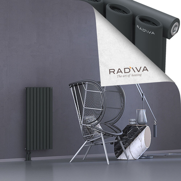 Bia Radiateur En Aluminium 900x456 Anthracite Foncé Bas à gauche 50mm