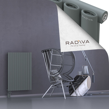 Bia Radiateur En Aluminium 900x688 Anthracite Bas à gauche 50mm