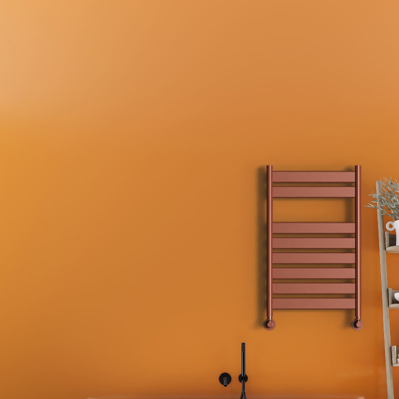 Bora Bora Decorative Towel Rail 500x800 Copper - 1