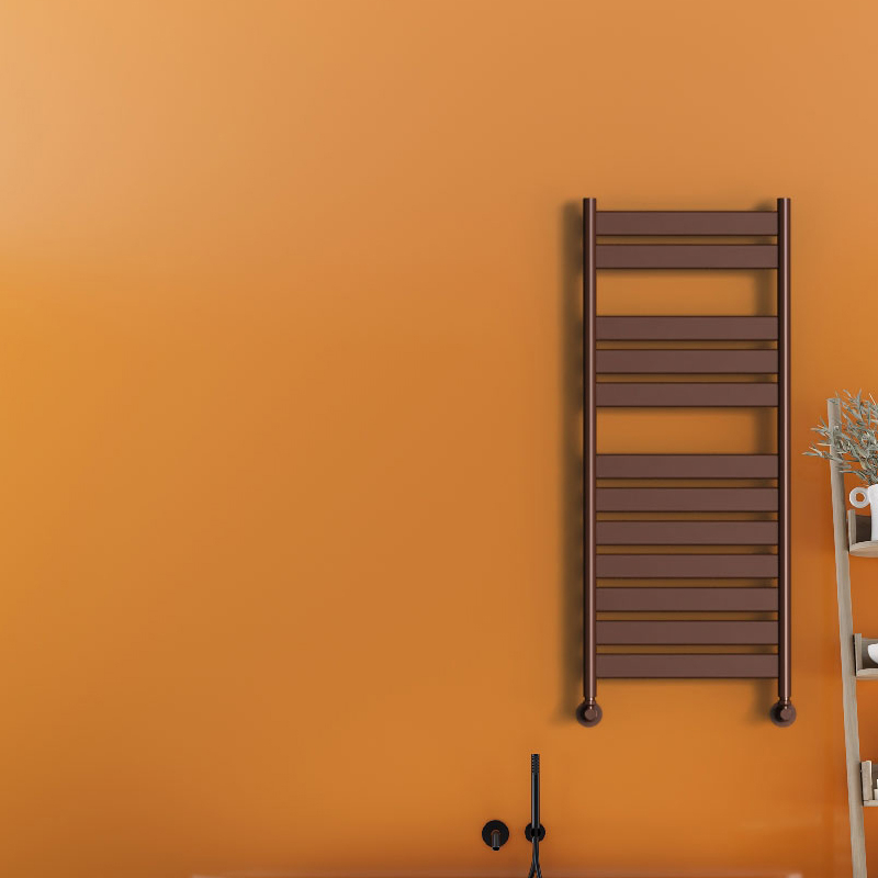 Bora Bora Decorative Towel Rail 500x1200 Antique Copper