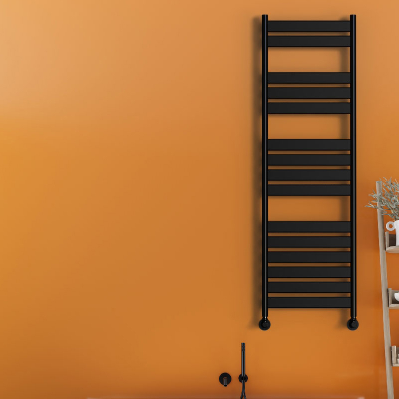 Bora Bora Decorative Towel Rail 500x1600 Black