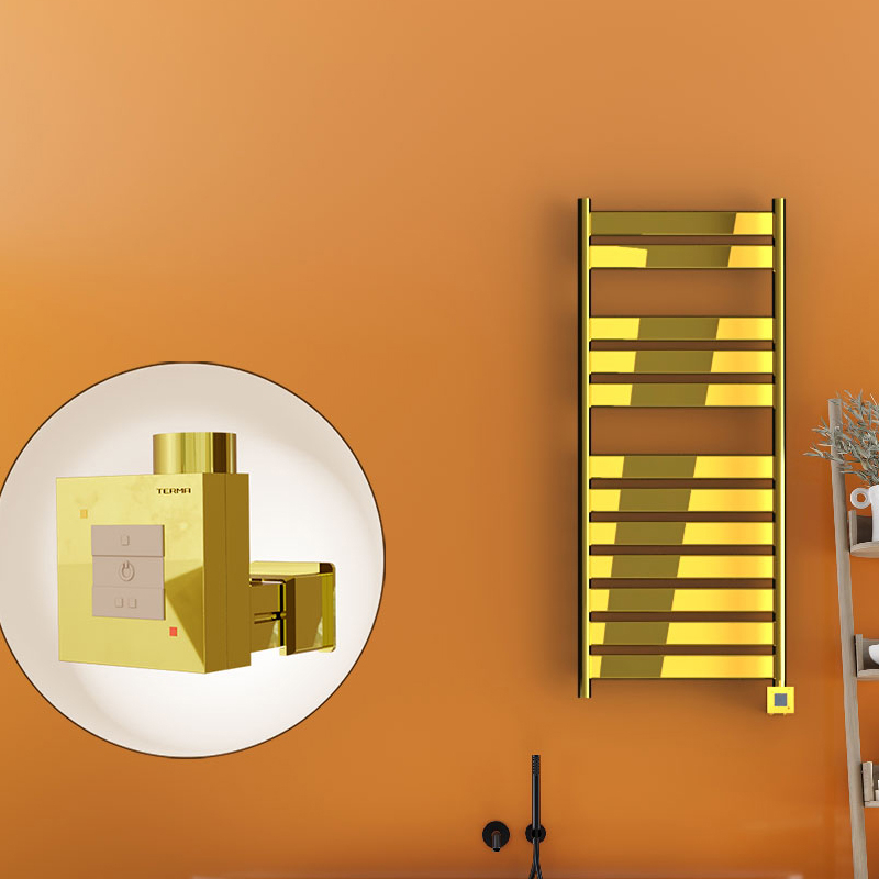 Bora Bora Electric Towel Warmer 500x1200 Gold Ktx1 300 W