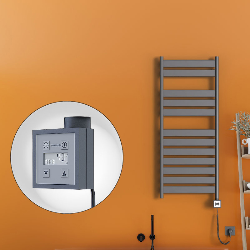 Bora Bora Elektrikli Havlupan 500x1200 Antrasit (KTX3 Termostat) 600W Spiral Kablolu - 1
