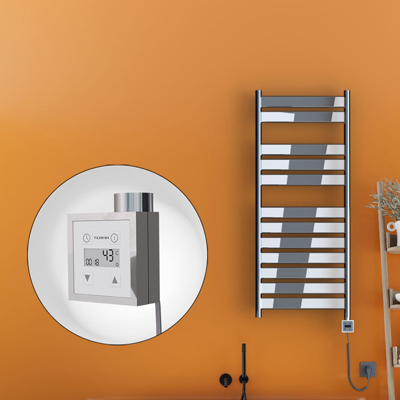 Bora Bora Electric Towel Warmer 500x1200 Chrome Ktx3 300 W (Spiral Cable)