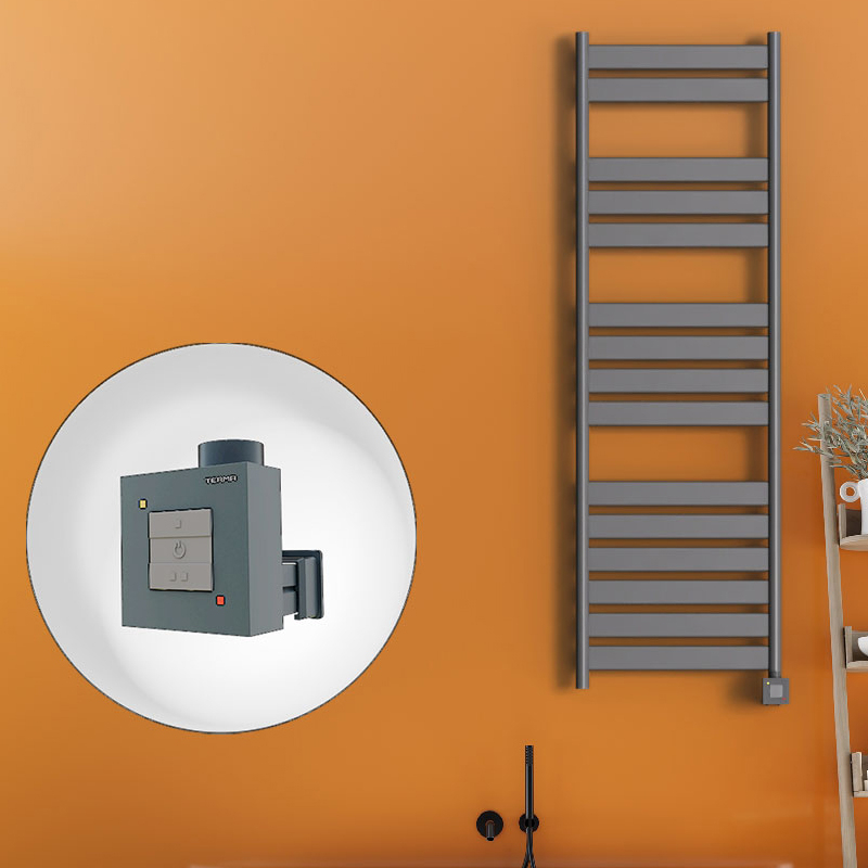 Bora Bora Elektrikli Havlupan 500x1600 Antrasit (KTX1 Termostat) 1000W 