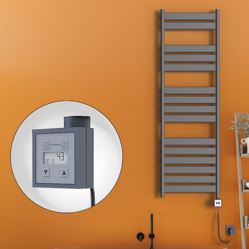 Bora Bora Elektrikli Havlupan 500x1600 Antrasit (KTX3 Termostat) 1000W Spiral Kablolu