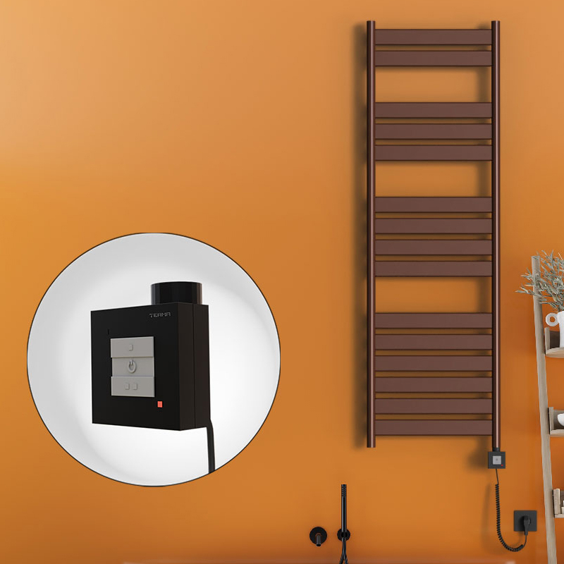 Bora Bora Sèche Serviettes Electrique 500x1600 Antique Cuivre Ktx1 600 Watt Câble en spirale