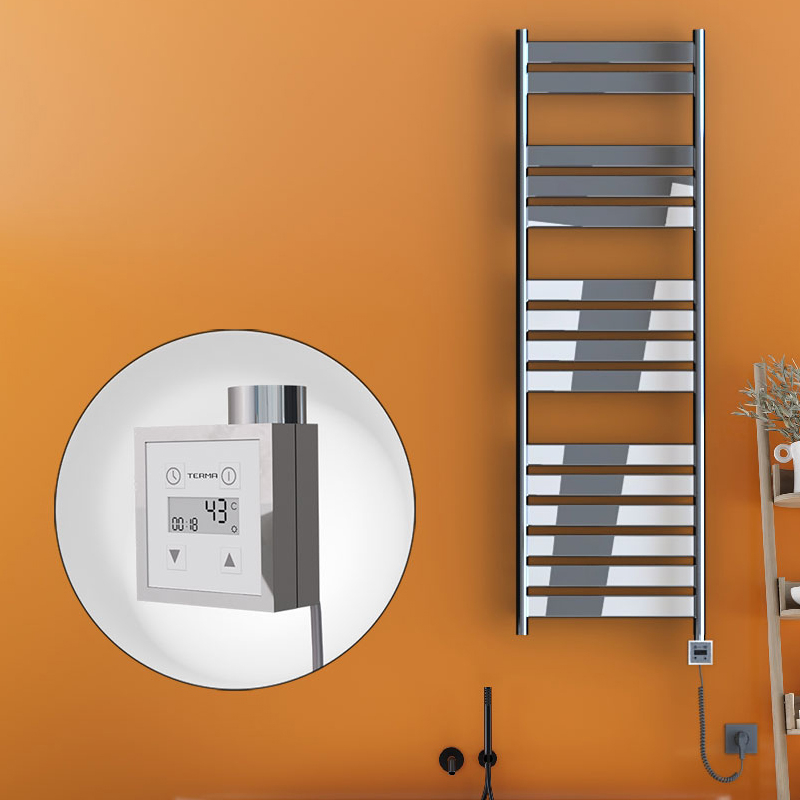 Bora Bora Electric Towel Warmer 500x1600 Chrome Ktx3 300 W (Spiral Cable)