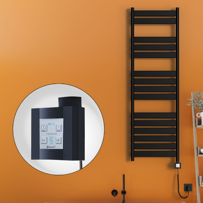 Bora Bora Elektrikli Havlupan 500x1600 Siyah (KTX4 Termostat) 1000W Spiral Kablolu - 1