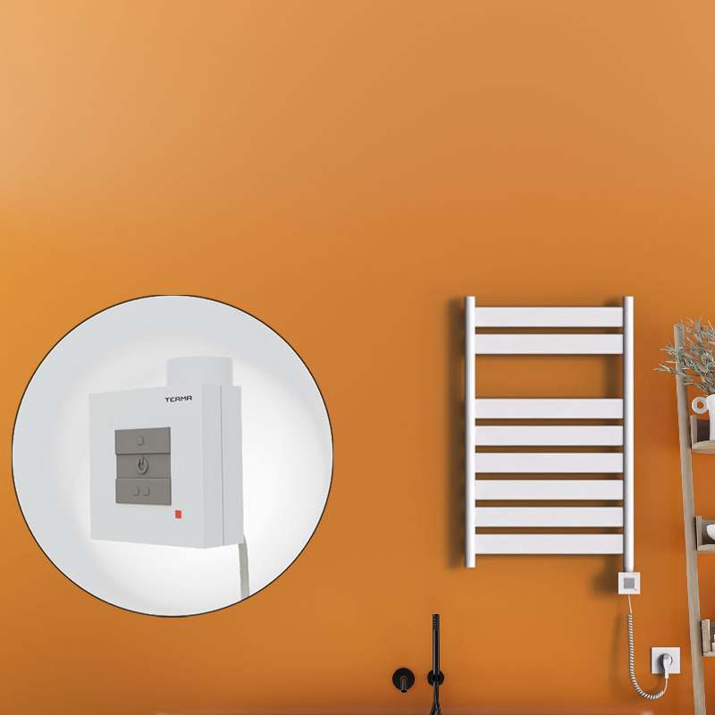 Bora Bora Electric Towel Warmer 500x800 White Ktx1 300 W (Spiral Cable)