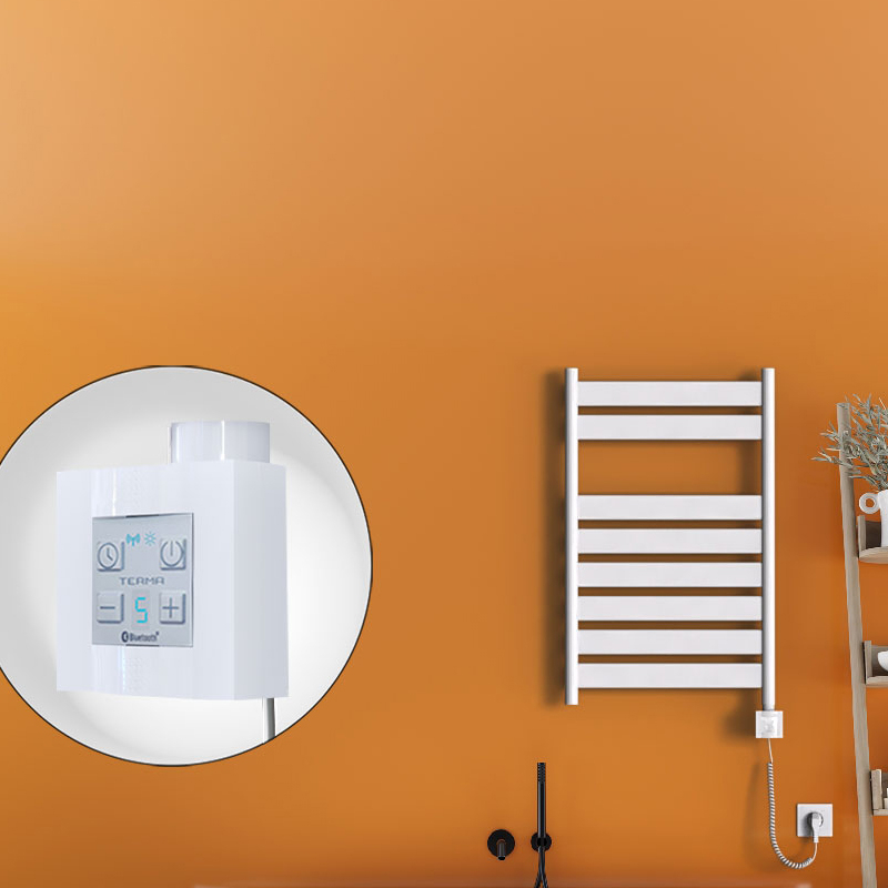 Bora Bora Sèche Serviettes Electrique 500x800 Blanc Ktx4 300 Watt Câble en spirale