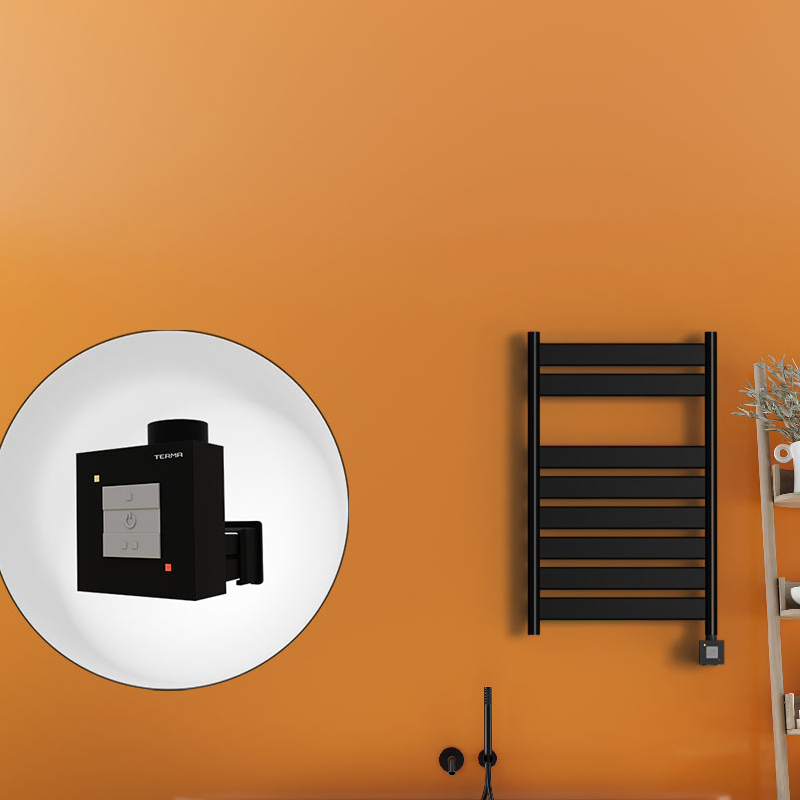 Bora Bora Electric Towel Warmer 500x800 Matte Black Ktx1 300 W