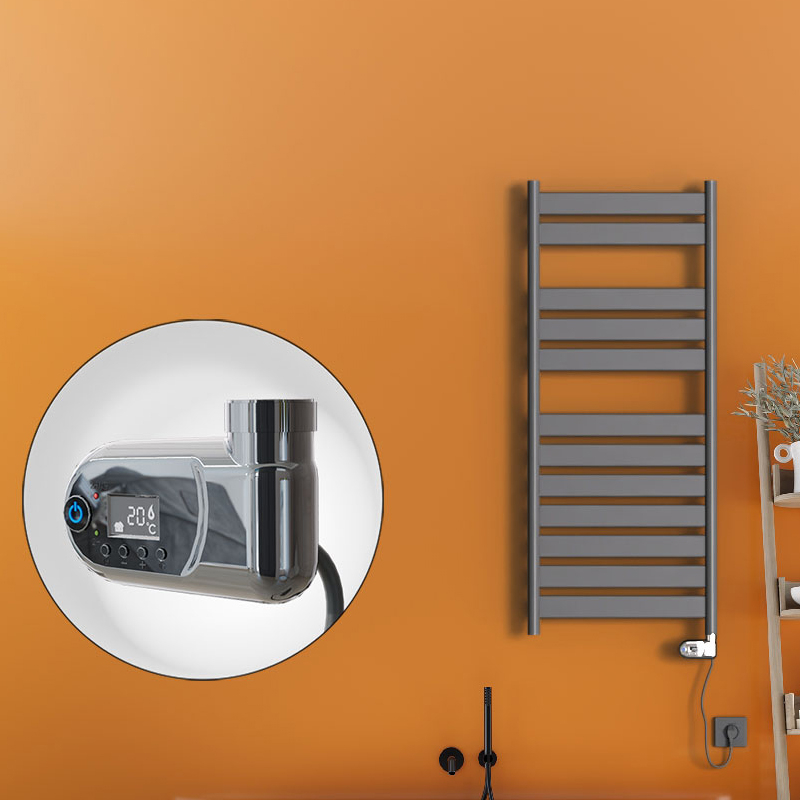 Bora Bora Elektrikli Havlupan 600 Watt 500x1200 Antrasit (Thesis Termostat) - 1