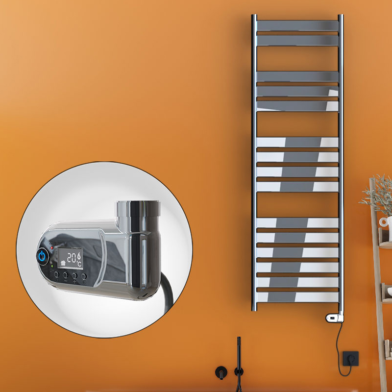 Bora Bora Sèche Serviettes Electrique 600 Watt 500x1600 Chrome (Thermostat Thesis)