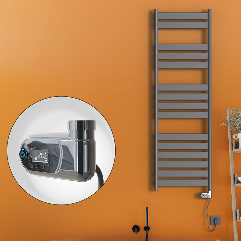 Bora Bora Elektrikli Havlupan 900 Watt 500x1600 Antrasit (Thesis Termostat) - 1