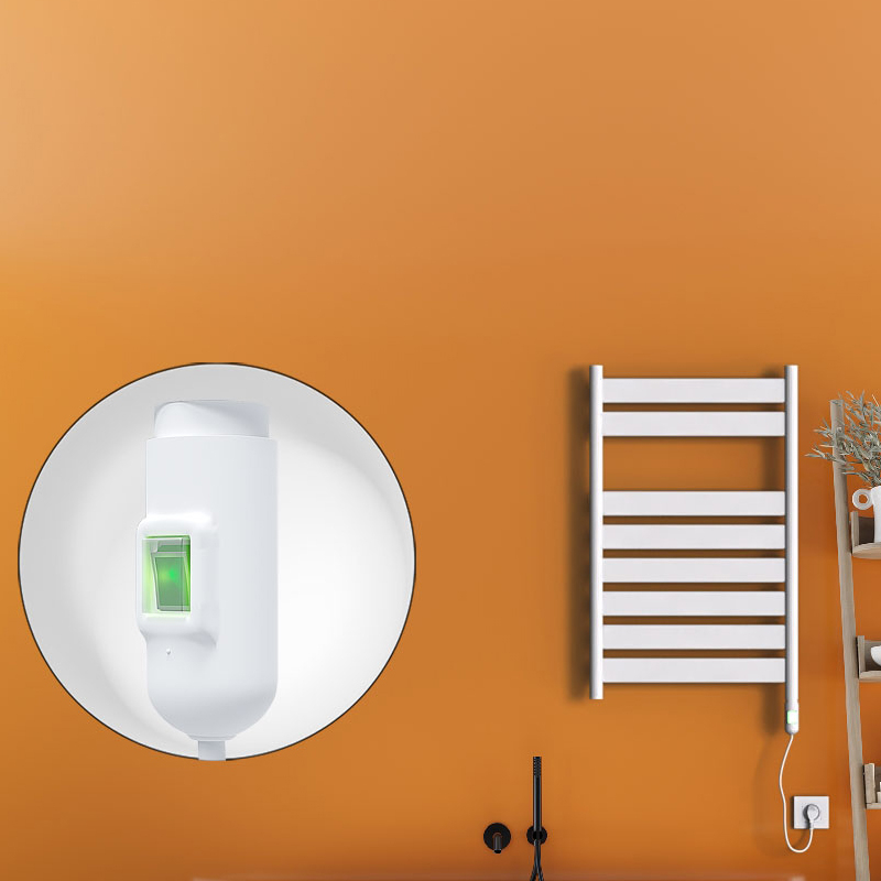 Bora Bora Sèche Serviettes Electrique 300 Watt 500x800 Blanc (On/Off) 