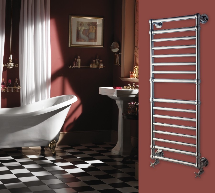 Cabrera Retro Havlupan 540x1302 Krom (Pirinç) - 1