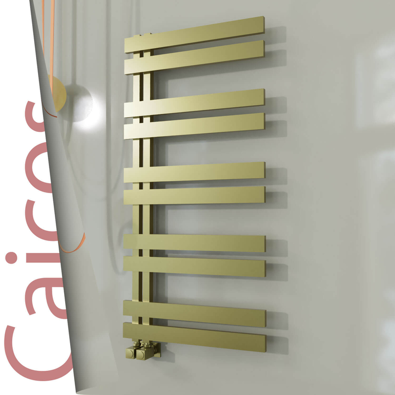 Caicos Paslanmaz Çelik Havlupan 400x1260 Satine Altın