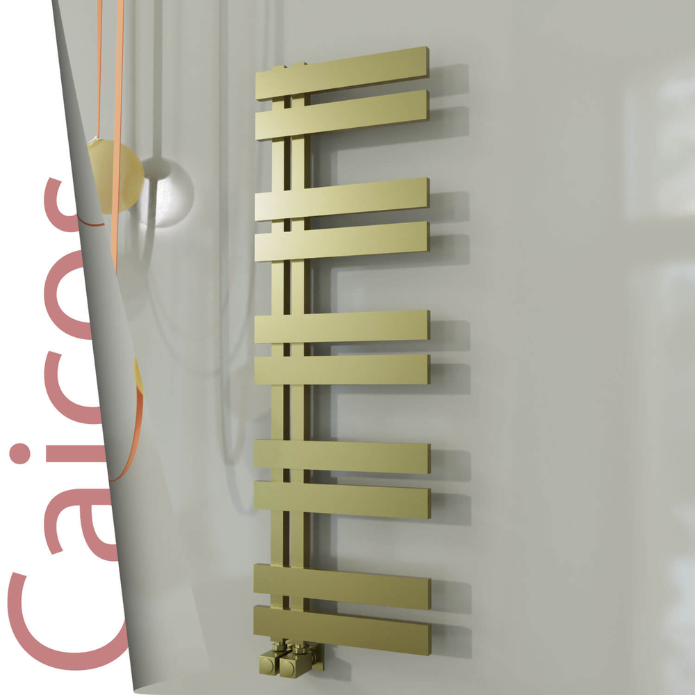 Caicos Paslanmaz Çelik Havlupan 500x1260 Satine Altın - 1