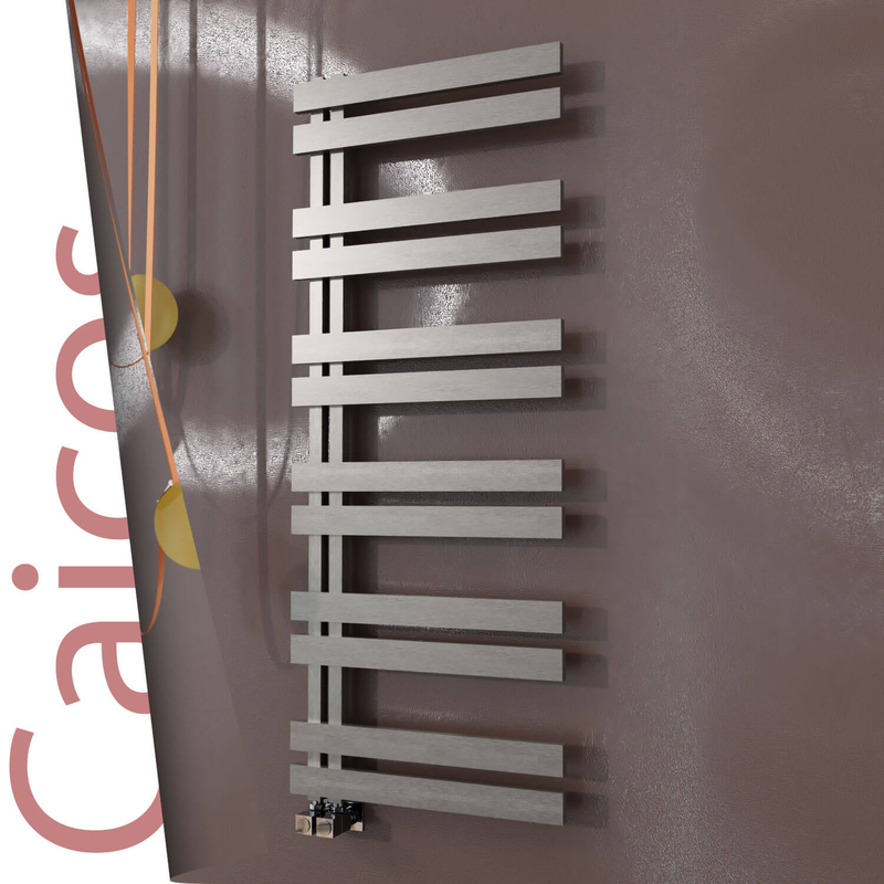 Caicos Stainless Steel Towel Rail 400x1530 Satin Polished 