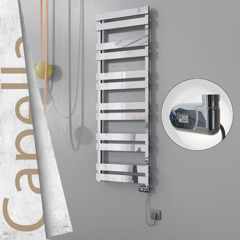Capella Elektrikli Paslanmaz Çelik Havlupan 500x1530 Satin Polisaj (On/Off Düğmeli) 600W