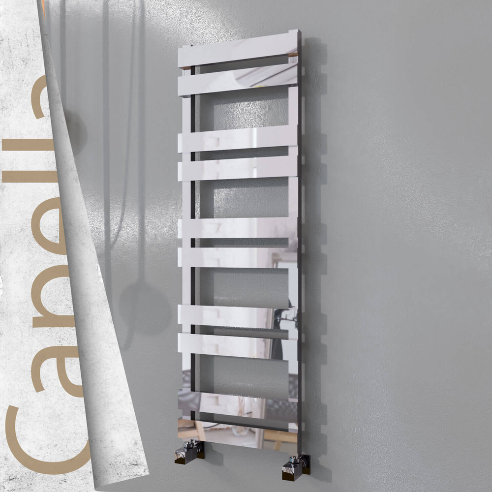 Capella Sèche-serviettes en Inox 400x1260 Poli Miroir - 1