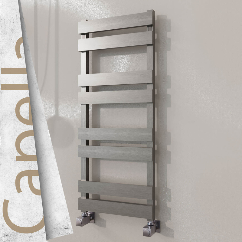 Capella Sèche-serviettes en Inox 400x990 Poli Satiné