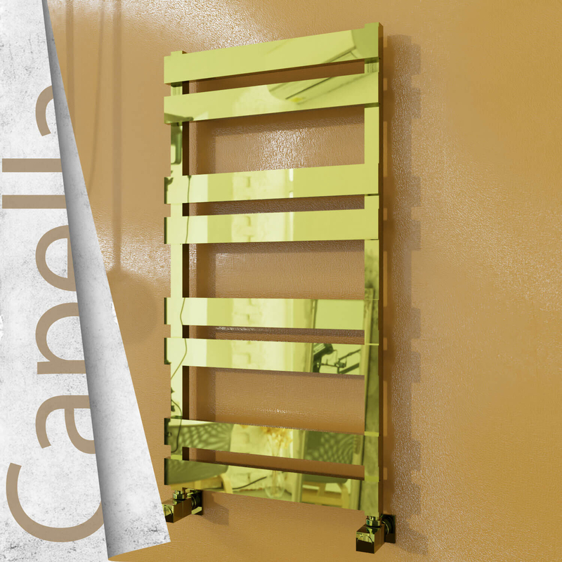 Capella Sèche-serviettes en Inox 500x990 Doré