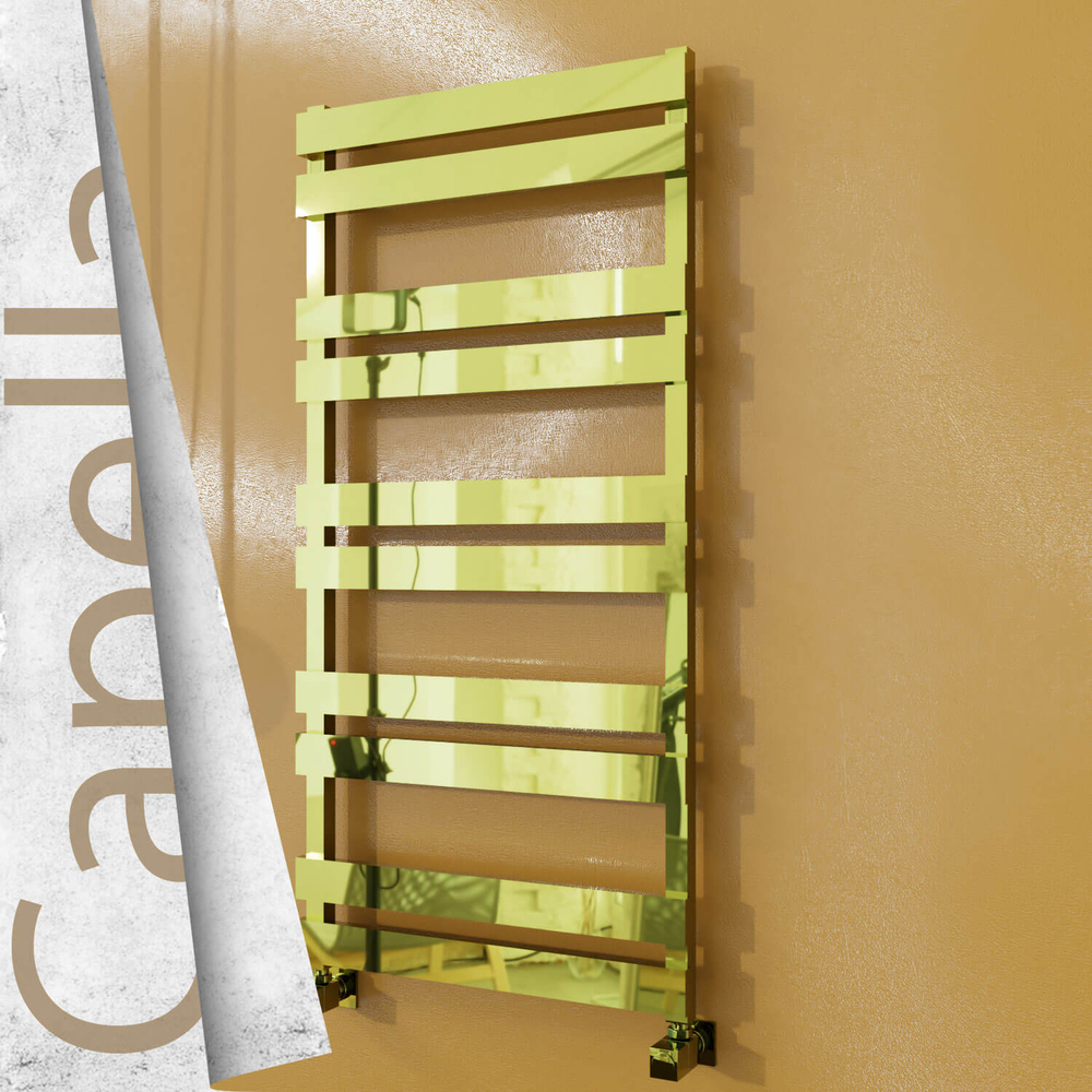Capella Sèche-serviettes en Inox 600x1260 Doré - 1